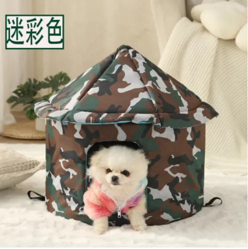 Cats House waterproof outdoor keep warm Pet Cat Cave Beds Nest Funny Foldable and washable For Small Dogs Puppy Pets Supplies